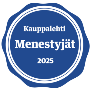Kauppalehti Menestyjät 2025 -merkki